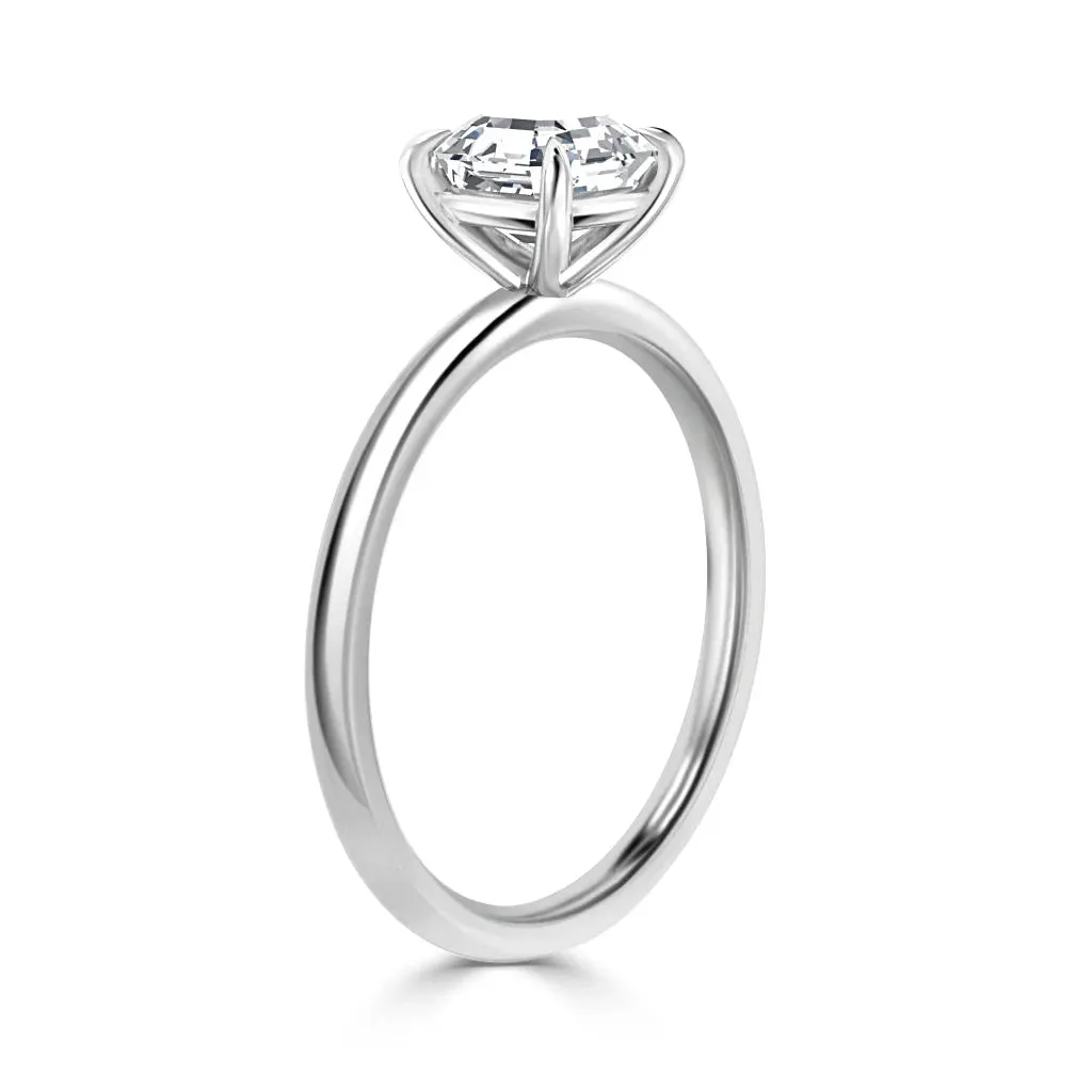 Eden - 18ct White Gold - Asscher