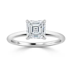 Eden - 18ct White Gold - Asscher