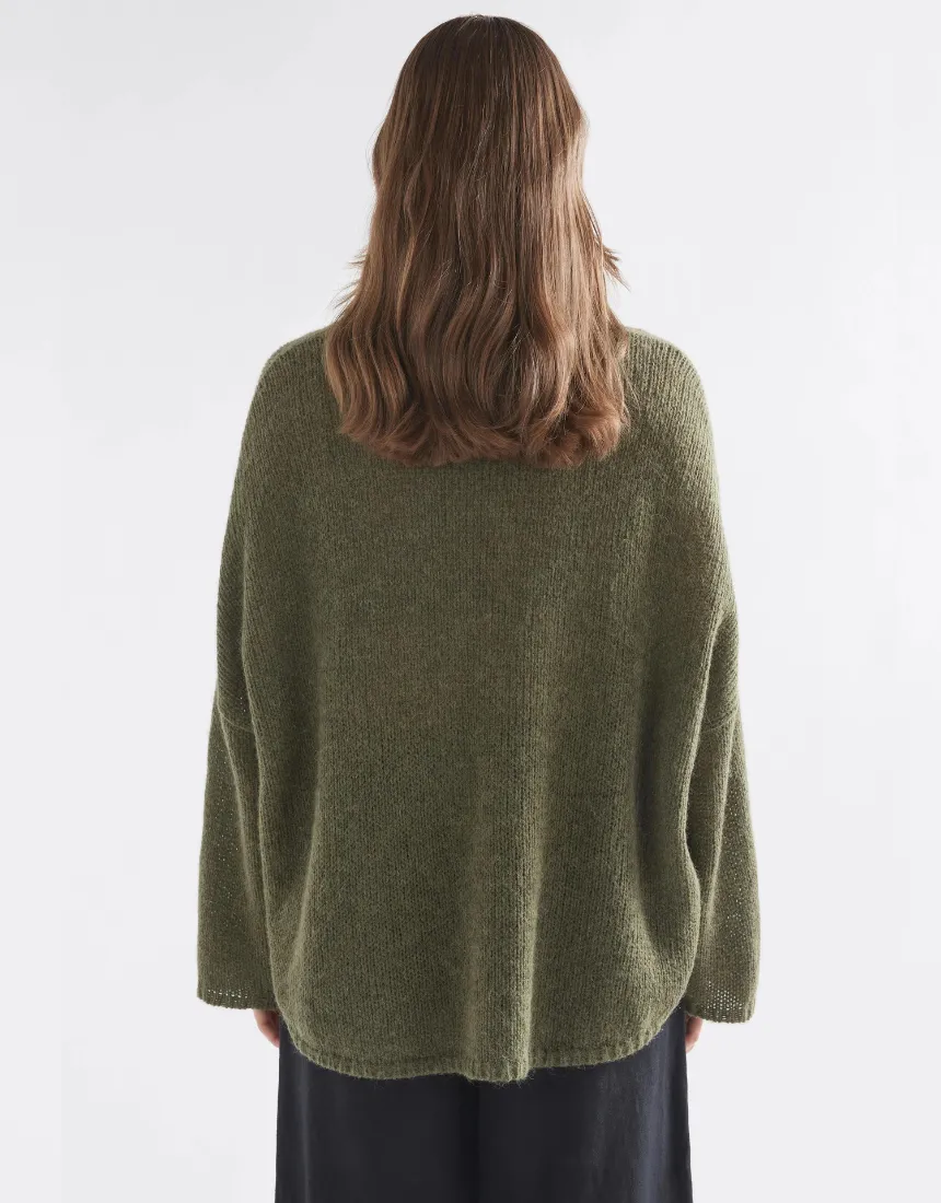 Elk - Agna Sweater Dark Olive