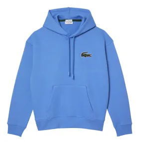 Felpa Unisex Lacoste Logo Cappuccio Azzurro