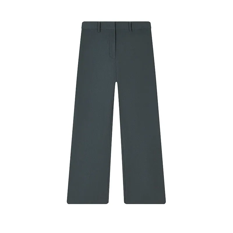 FILA CORE WHITE LINE EMERALD Women Knit Pants in Green