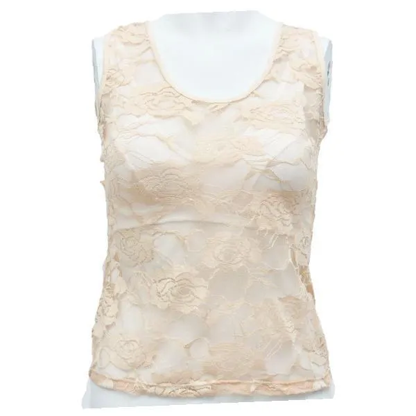 Floral Net Classic Camisole