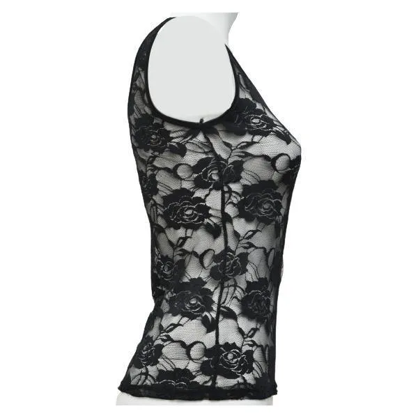 Floral Net Classic Camisole