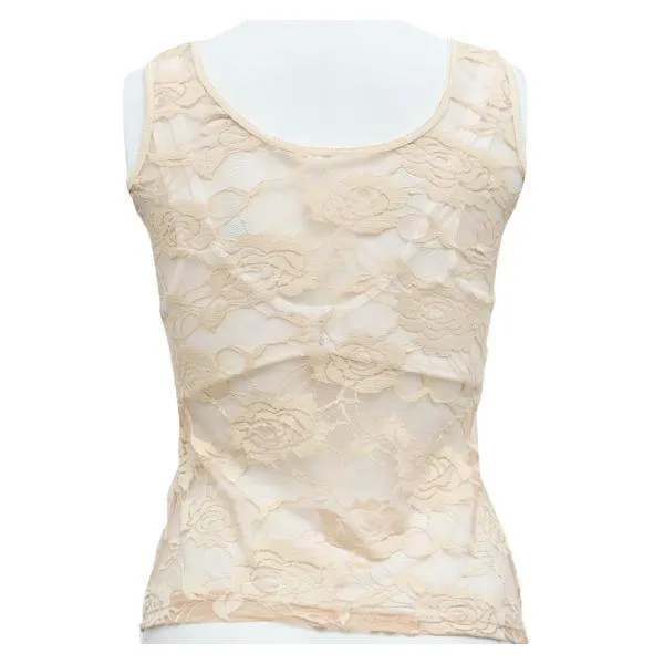 Floral Net Classic Camisole