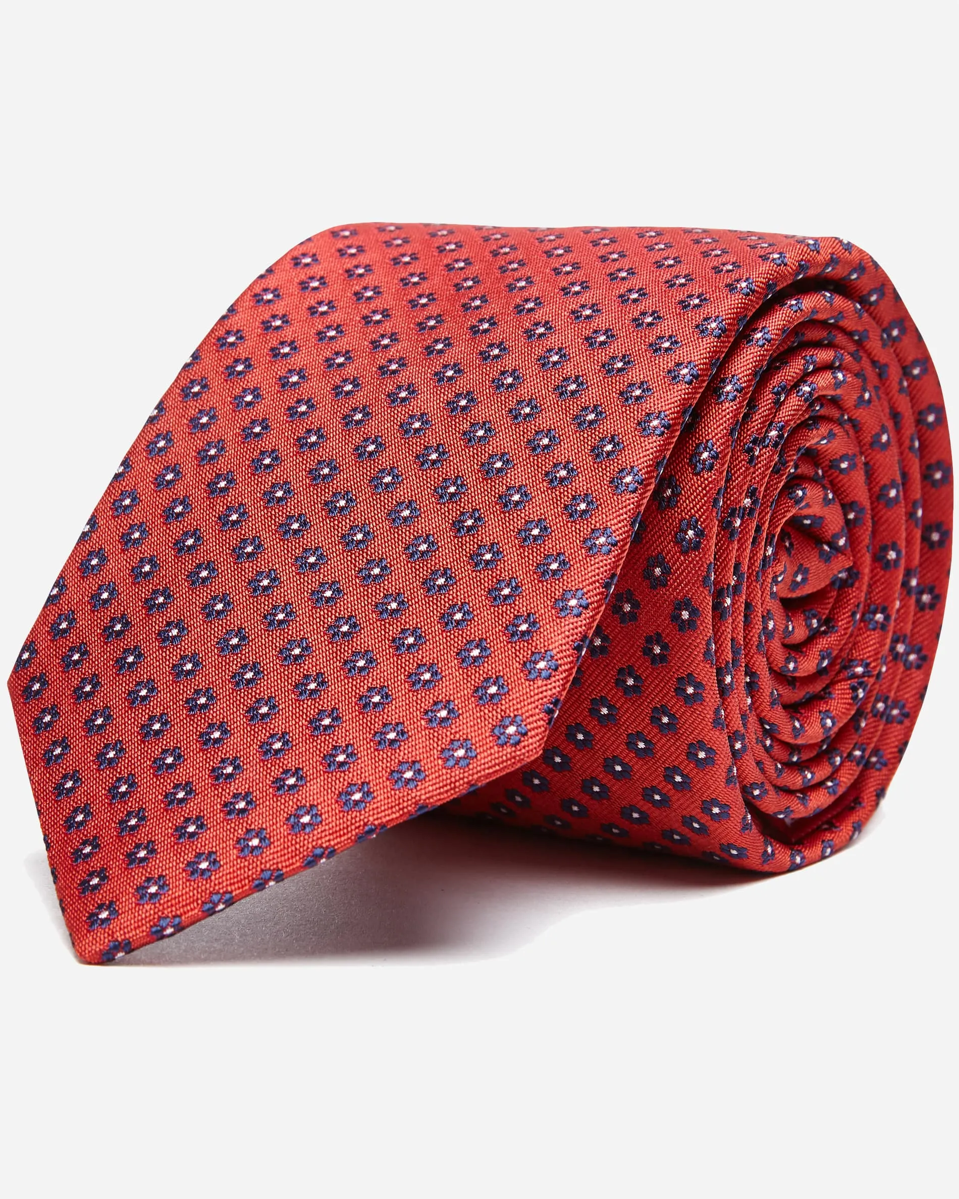 Floral Silk Tie