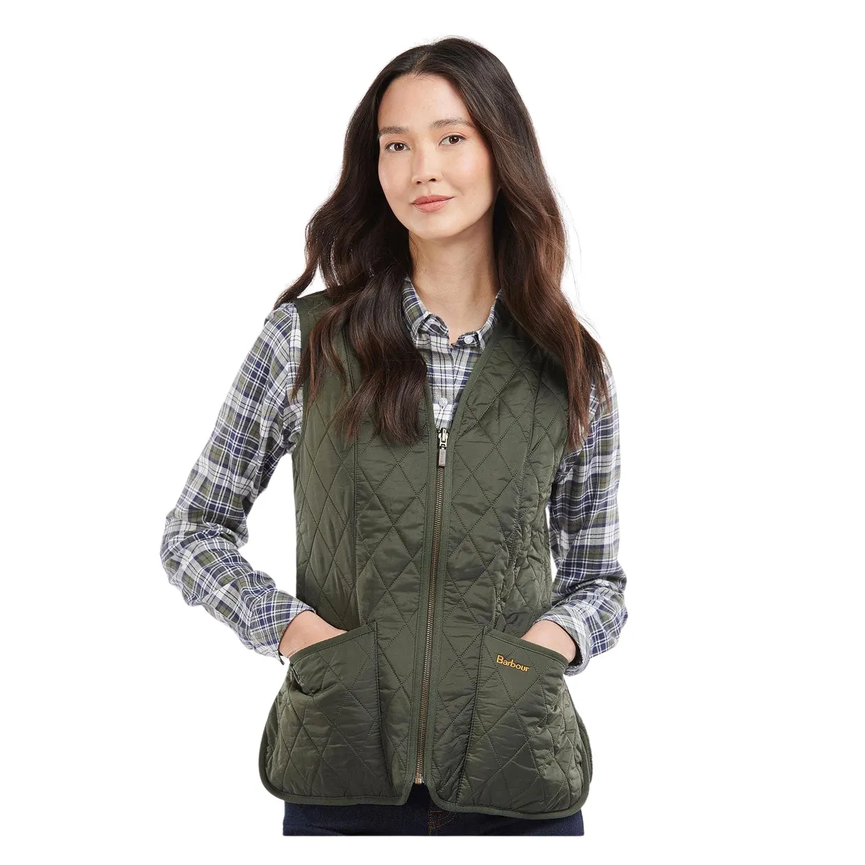 Gilet Barbour Fleece Betty Liner Verde Oliva