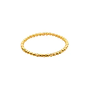 Gold Bubble Ring