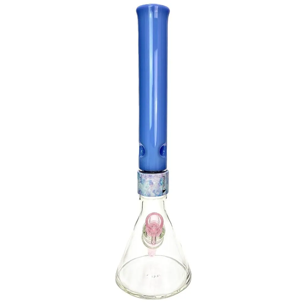 Halo Tie Dye Bong Beaker Base Single Stack