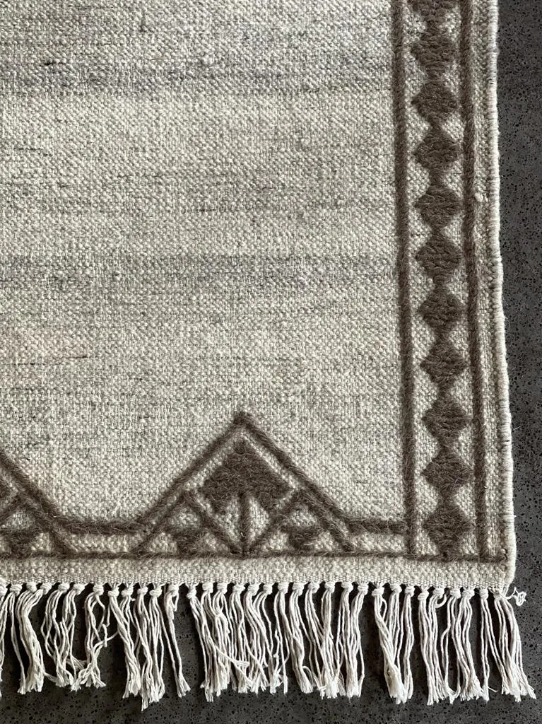 Hand Knotted Wool & Cotton RUG 44