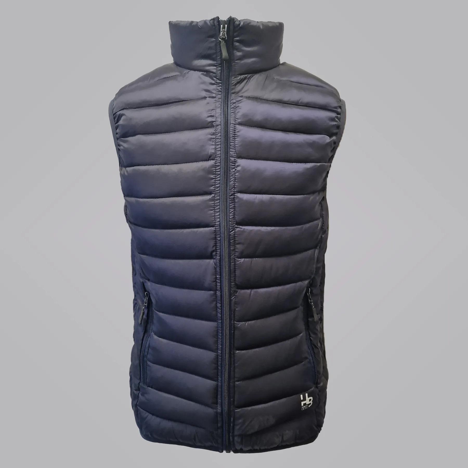 Hazy Blue Padded Polar Insulated Mens Bodywarmer Gilet