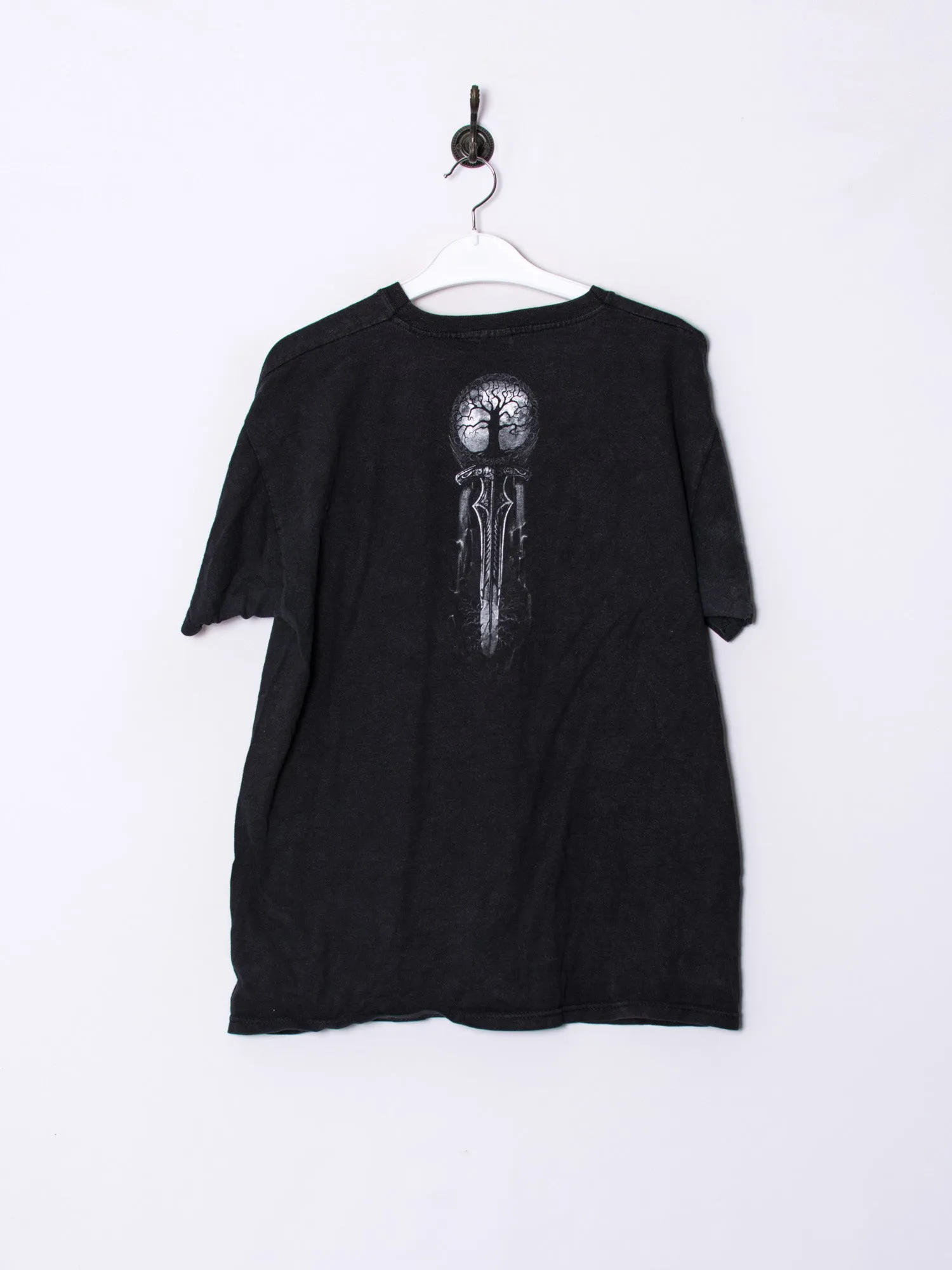 Heavy Black Cotton Tee