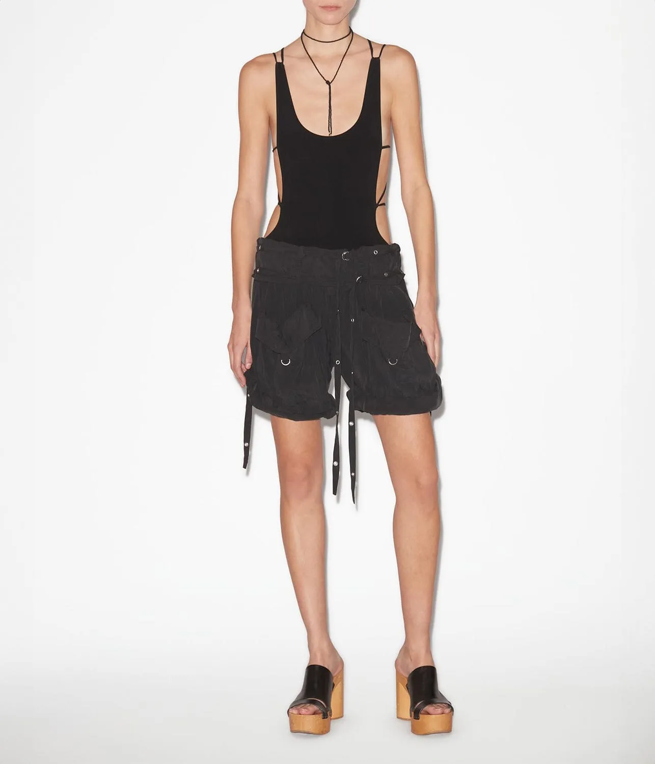 HEIDI SHORTS- FADED BLACK