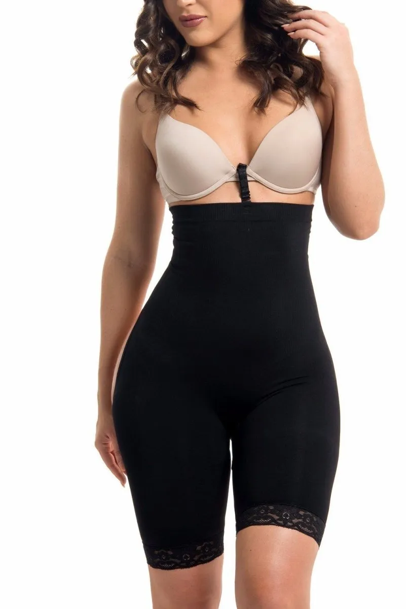 High Waisted Body Shaper & Butt Lifter - BLACK