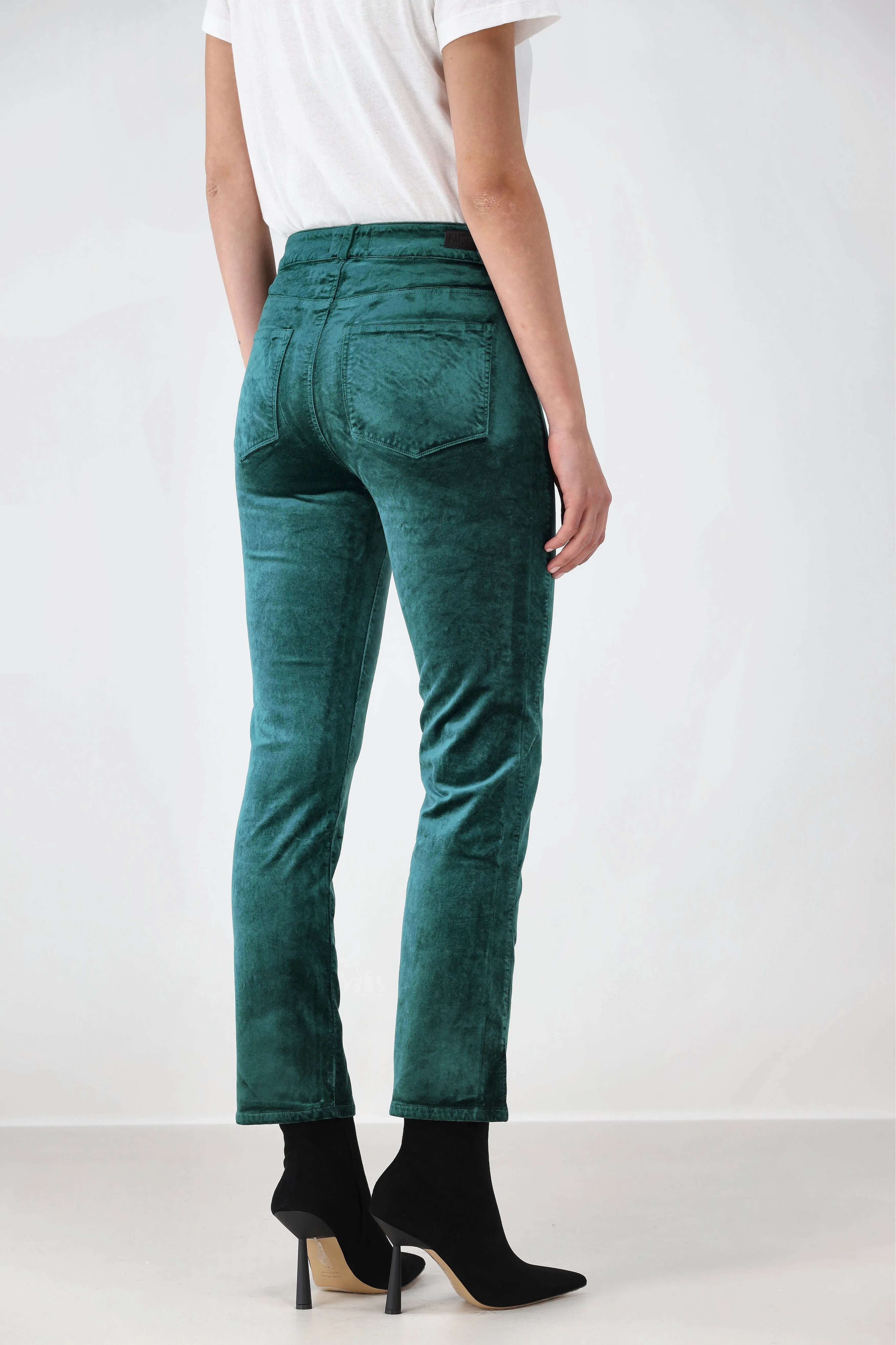 Hose Cindy in Midnight Cyan Velvet