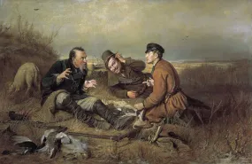 Hunters at rest