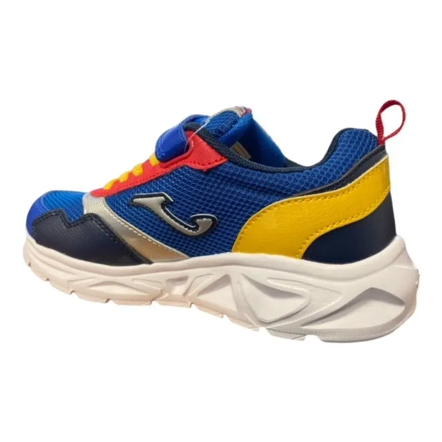 Joma children's sneakers Star Jr 2204 royal-yellow