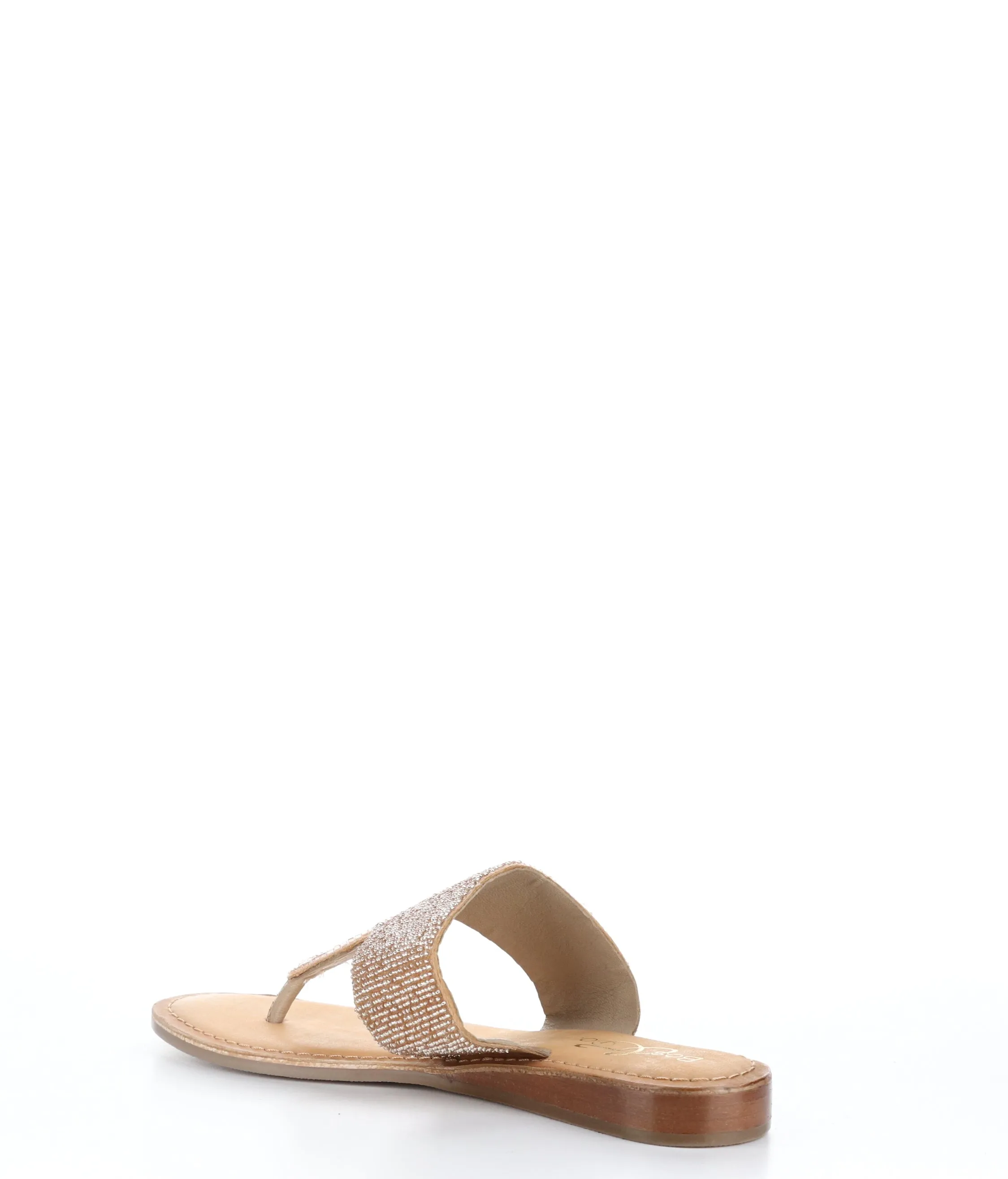 JUDY ROSE GOLD Thong Sandals