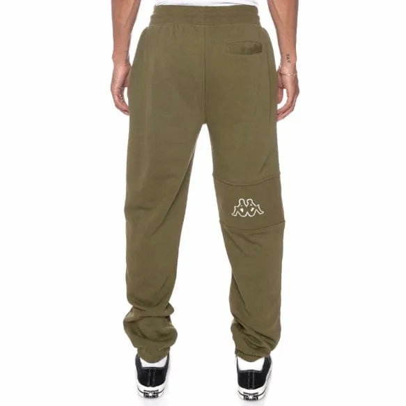 Kappa Logo Arctplus Sweatpants (Green Olive) 331D31W