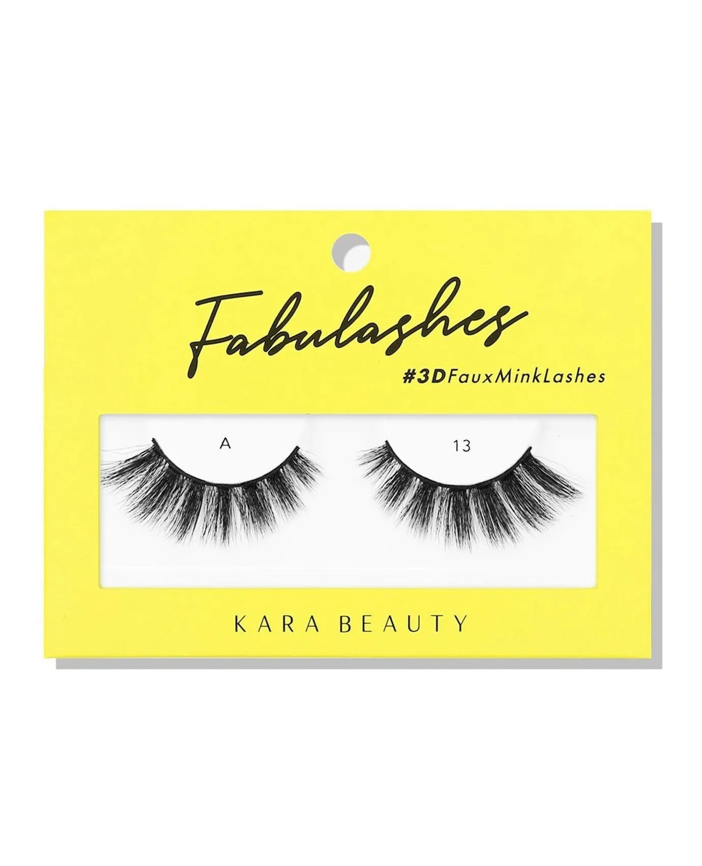 Kara Beauty 3D Faux Mink Eyelashes-A13