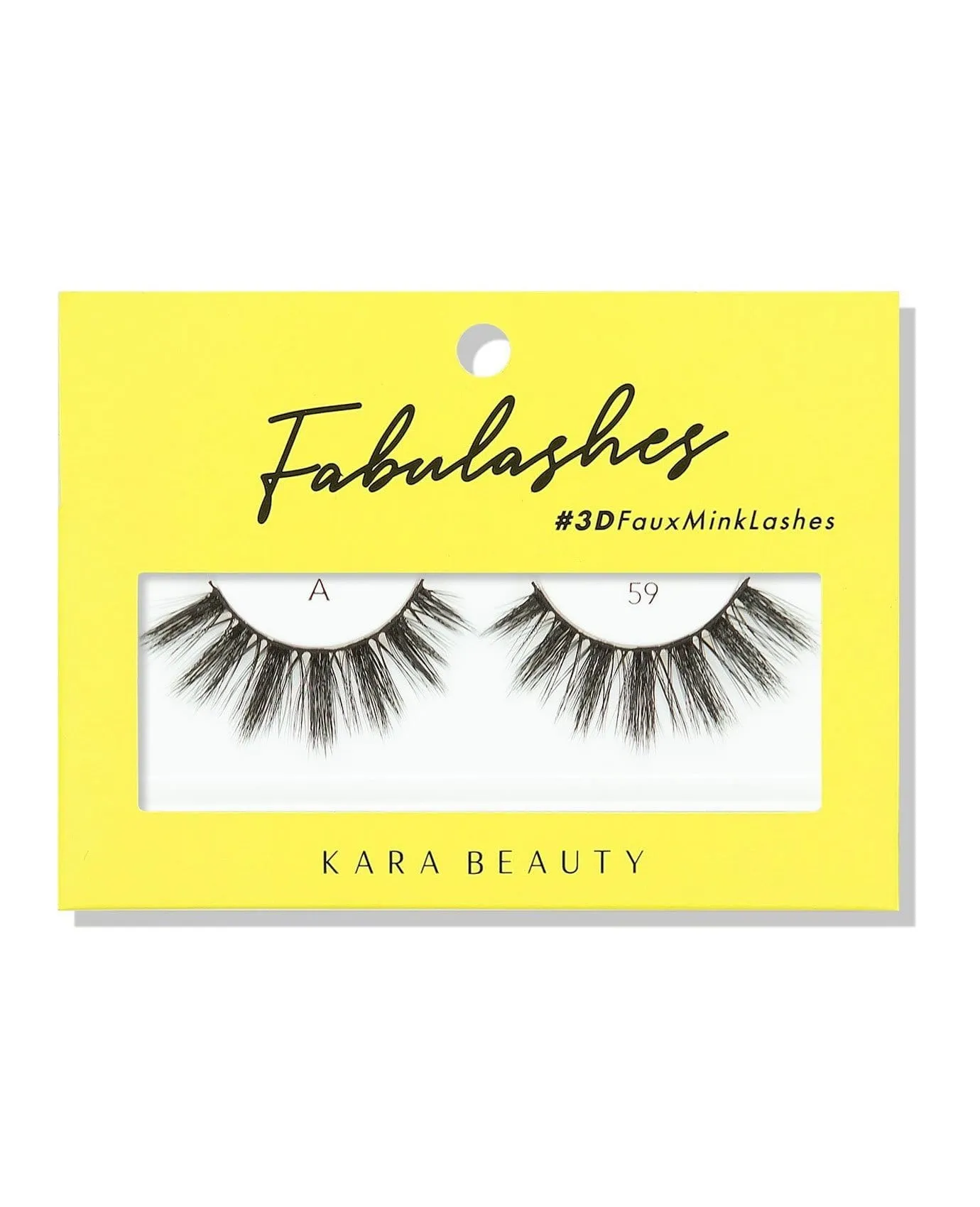 Kara Beauty 3D Faux Mink Eyelashes-A59