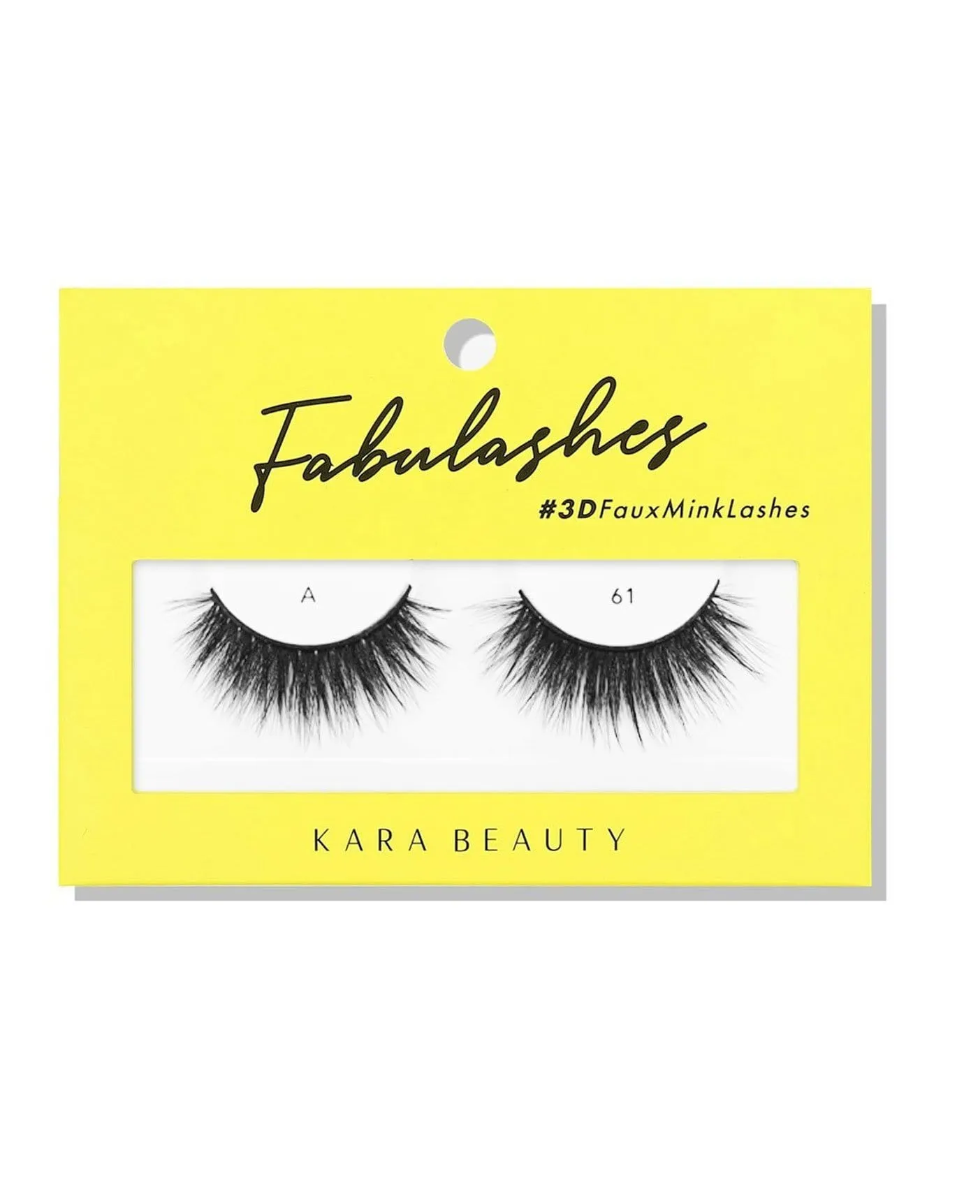 Kara Beauty 3D Faux Mink Eyelashes-A61