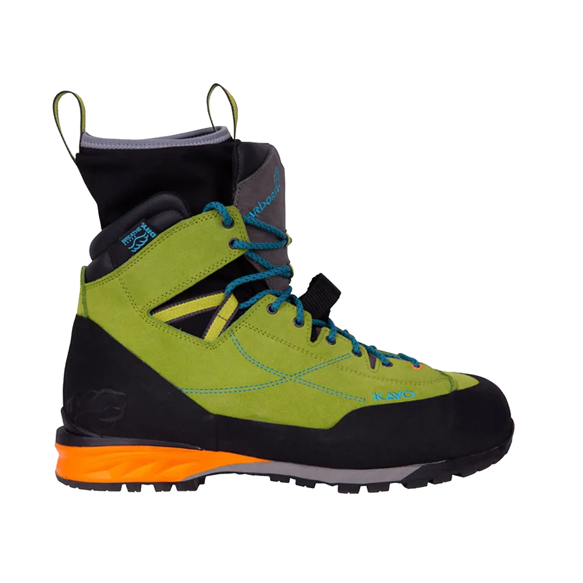 Kayo Lime Chainsaw Boots Class 2