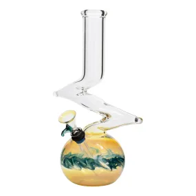 LA Pipes Double Zong Bubble Base Bong