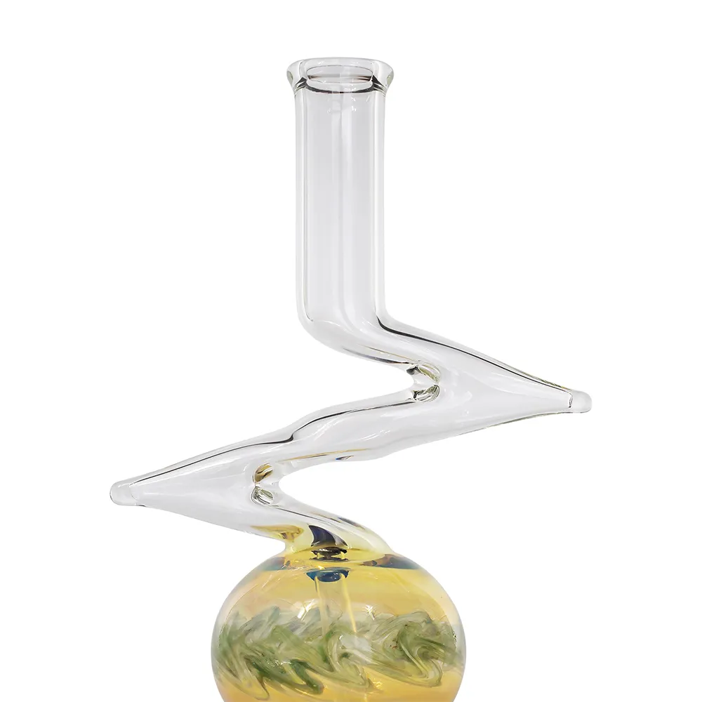 LA Pipes Double Zong Bubble Base Bong