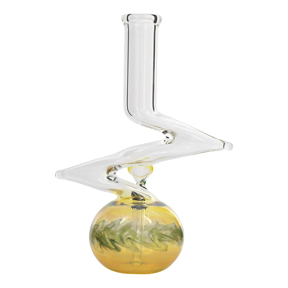 LA Pipes Double Zong Bubble Base Bong