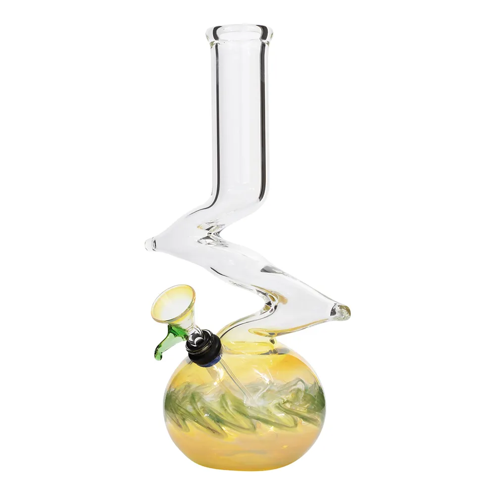 LA Pipes Double Zong Bubble Base Bong