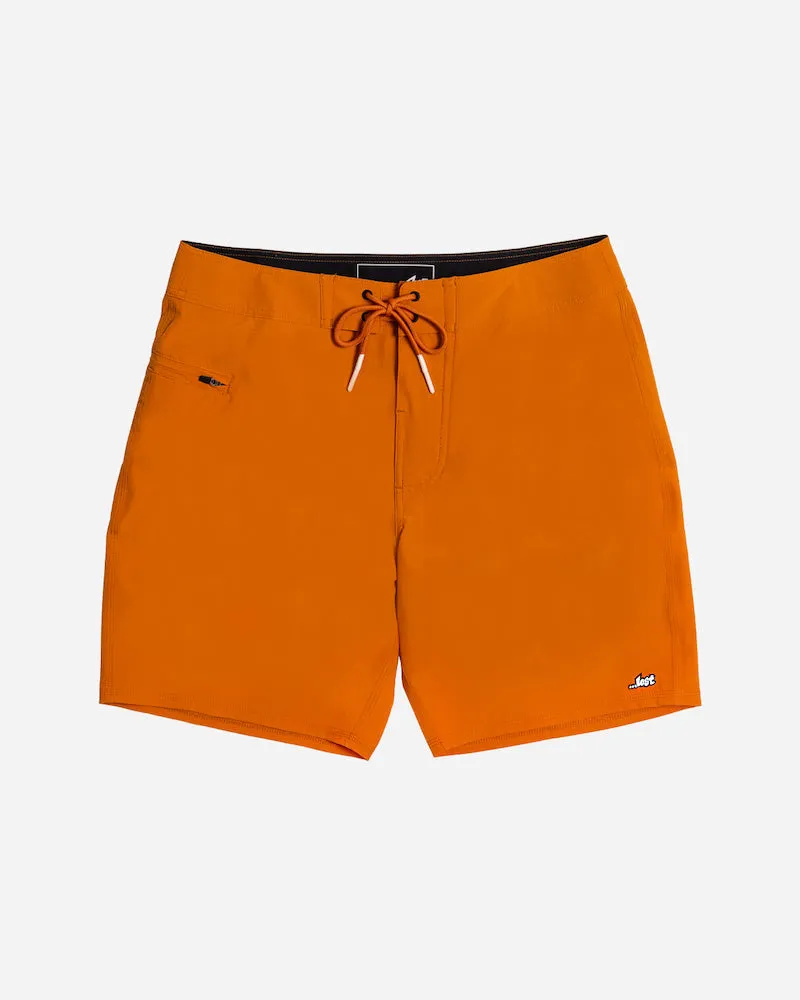 Lost Mens Session 18" Boardshorts - Solid Honey