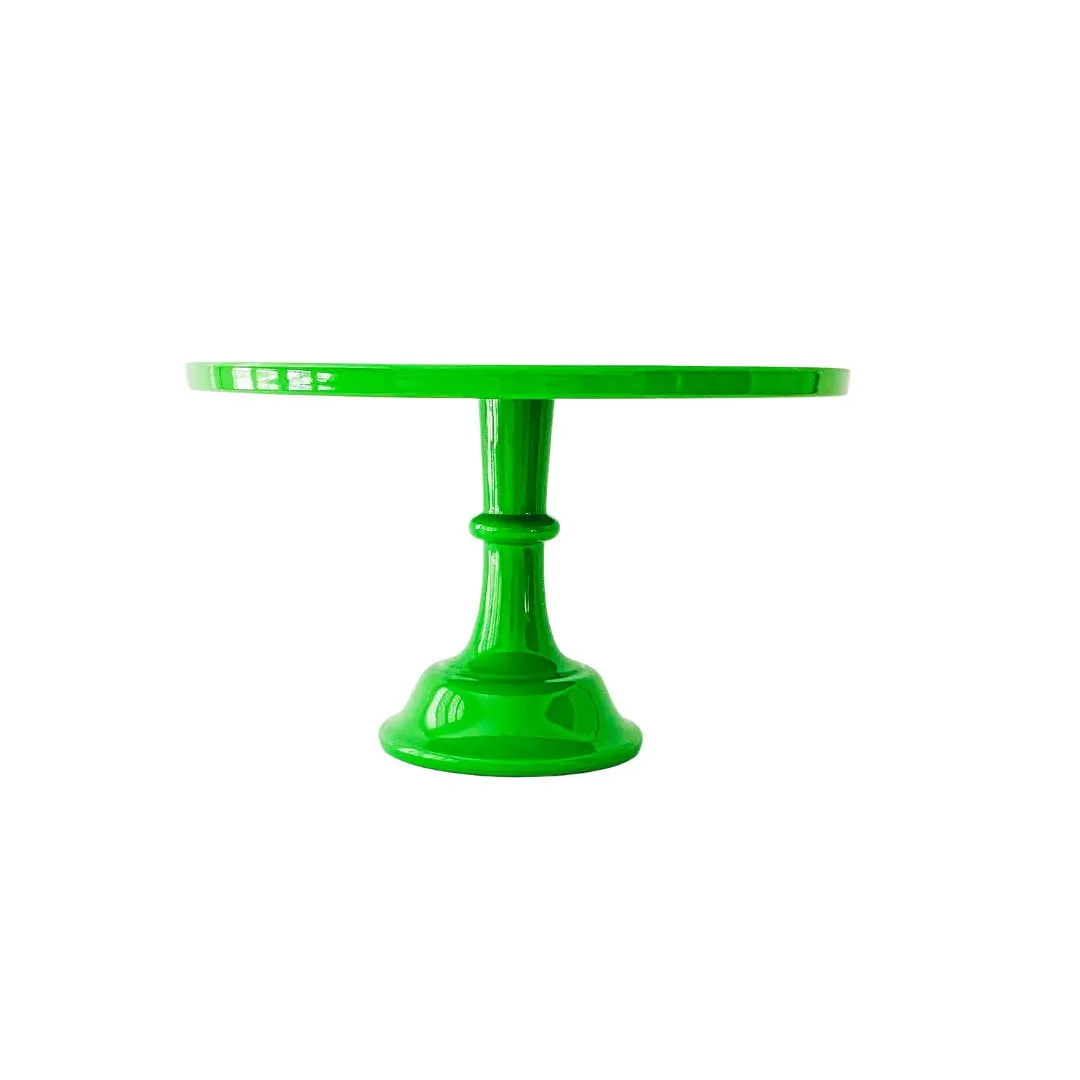 Melamine Cake Stand - Green