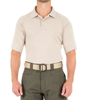 Men's Performance Short Sleeve Polo / Khaki