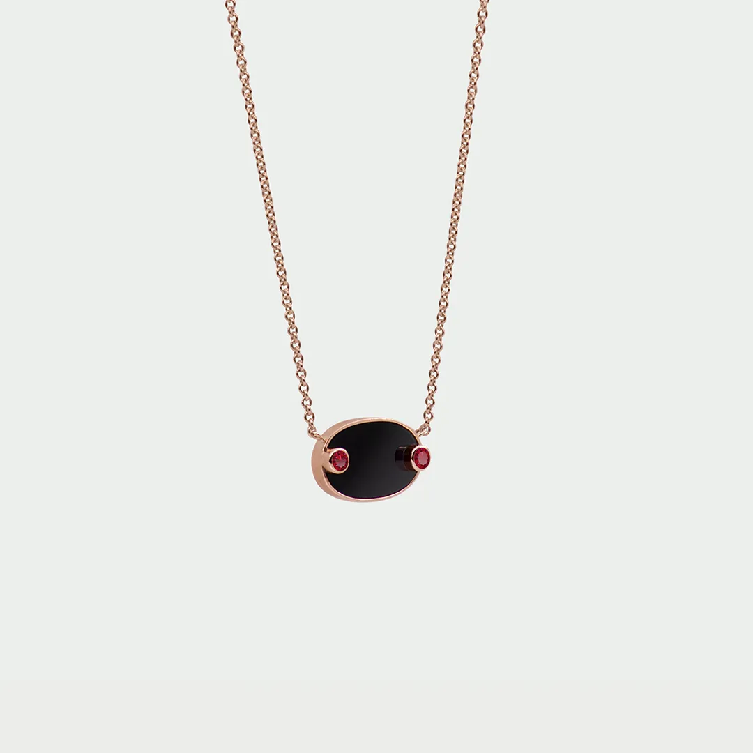 MILESTONE 2 NECKLACE ONYX