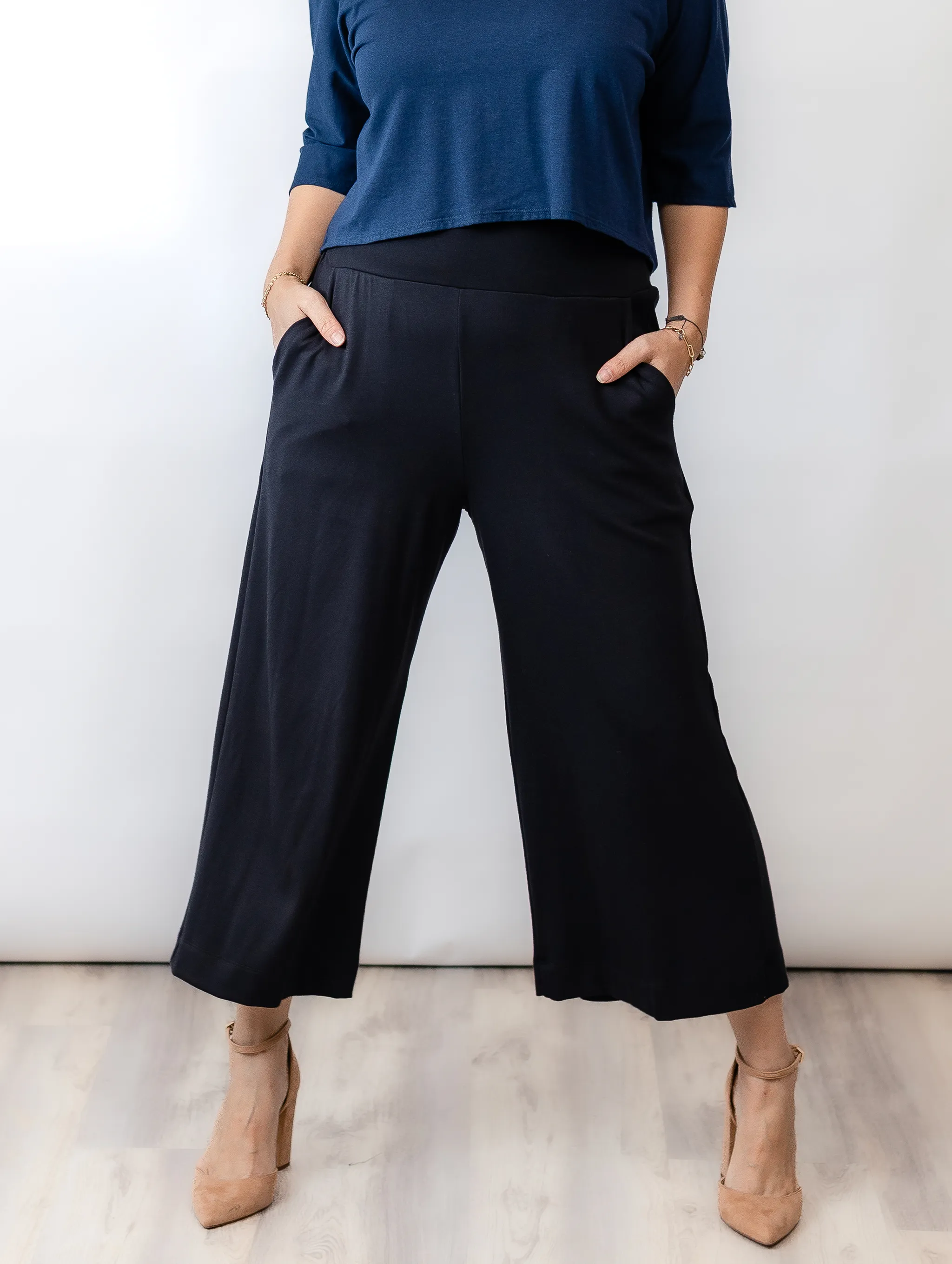 Milo Pant - Black Soft Ponte