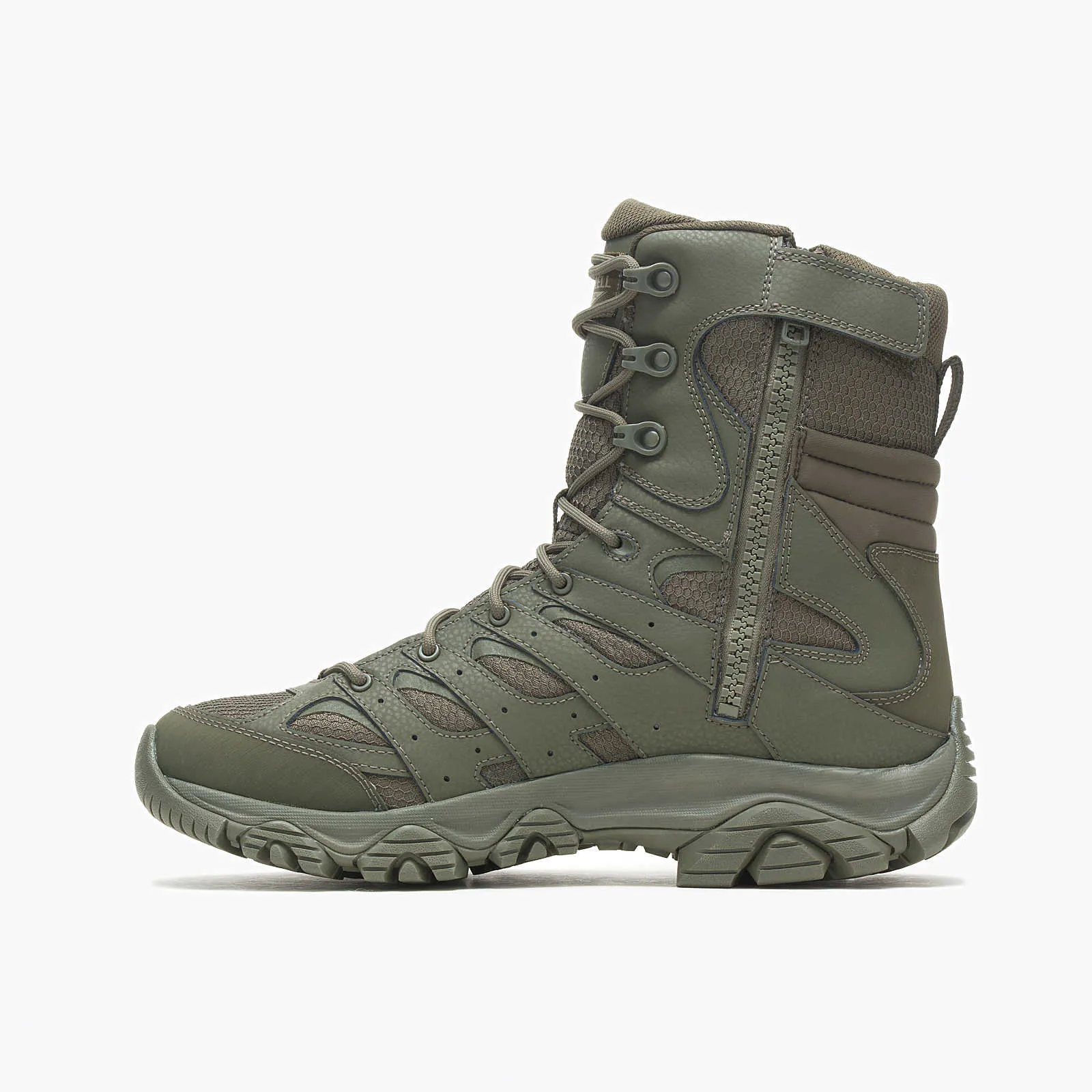 Moab 3 8 Zip Men's Tactical Work Boots Tactical Dark Olive