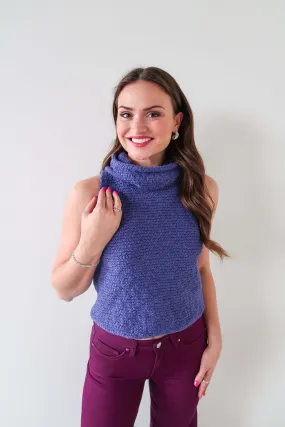 Mock Neck Sweater Tank