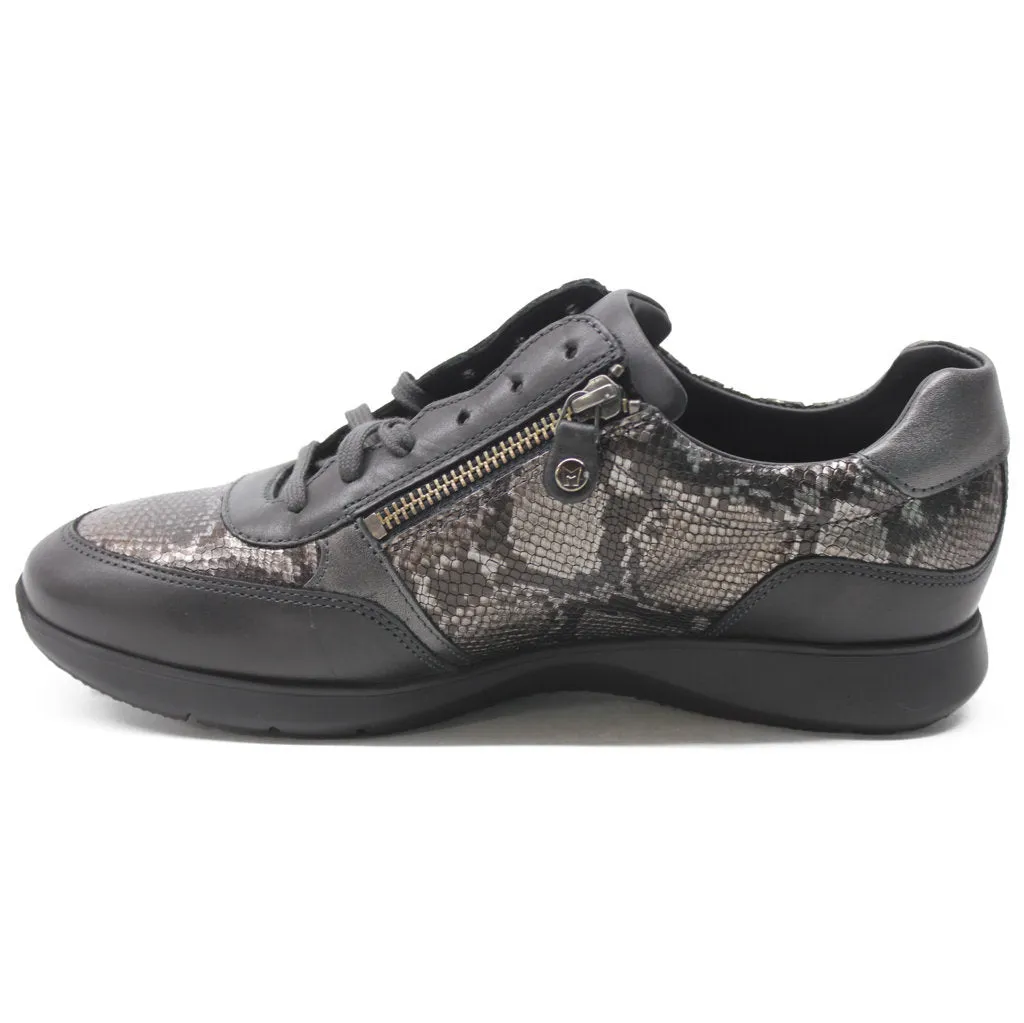 Monia Full Grain Leather Women's Sneakers