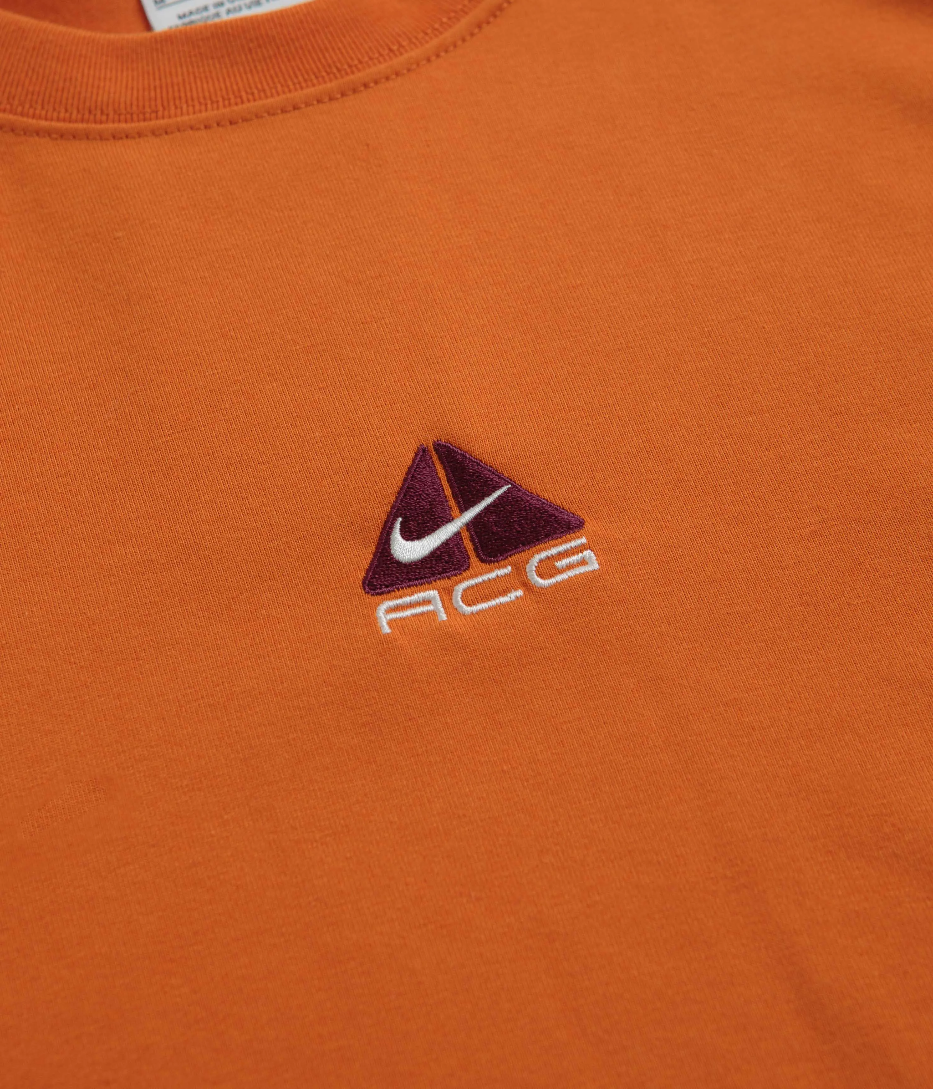 Nike ACG Lungs T-Shirt - Campfire Orange