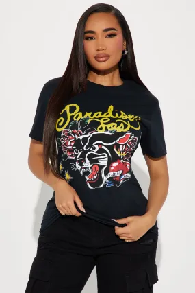 Panther Paradise Lost Graphic Tee - Black