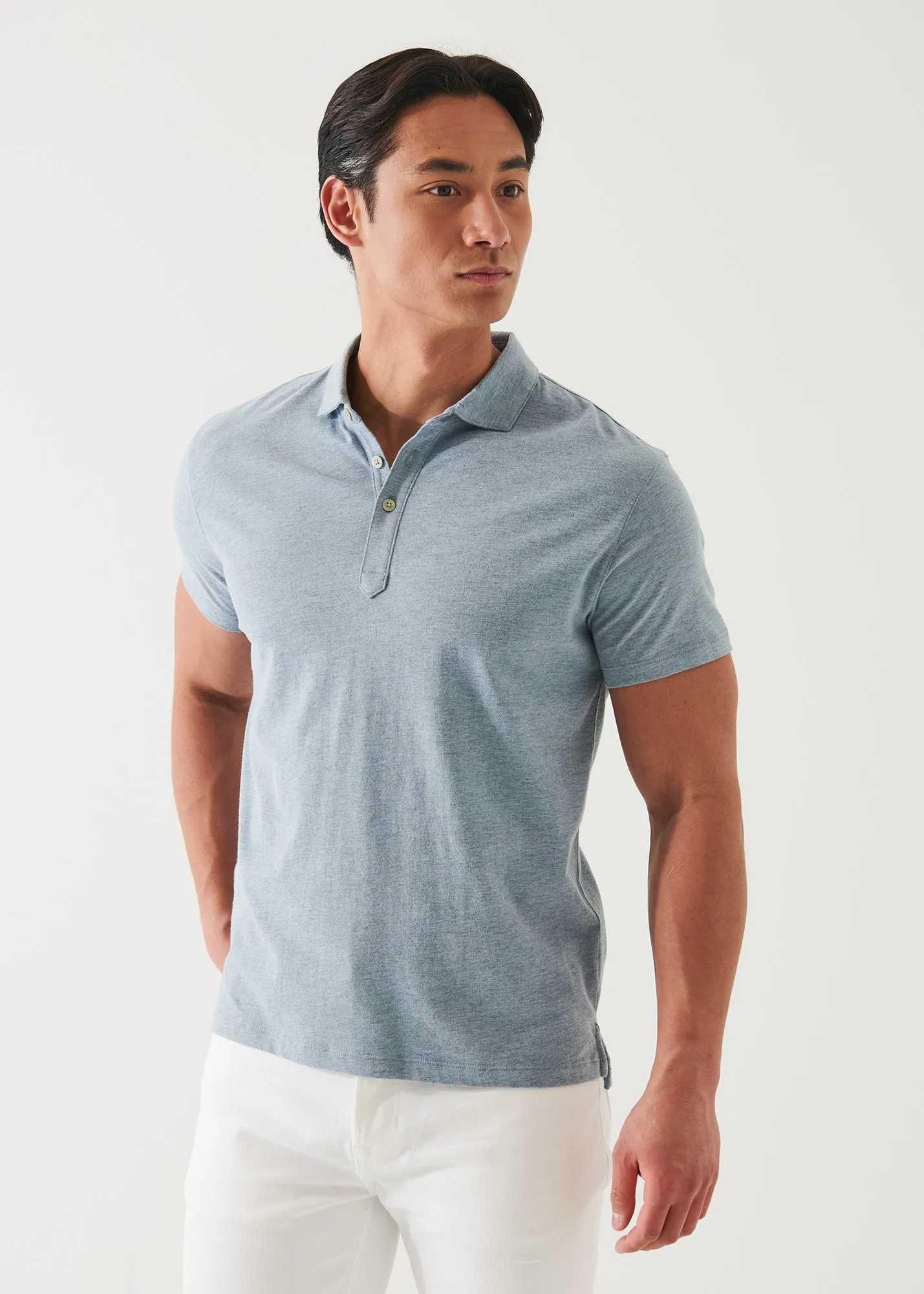 PIMA COTTON STRETCH OVERDYE POLO