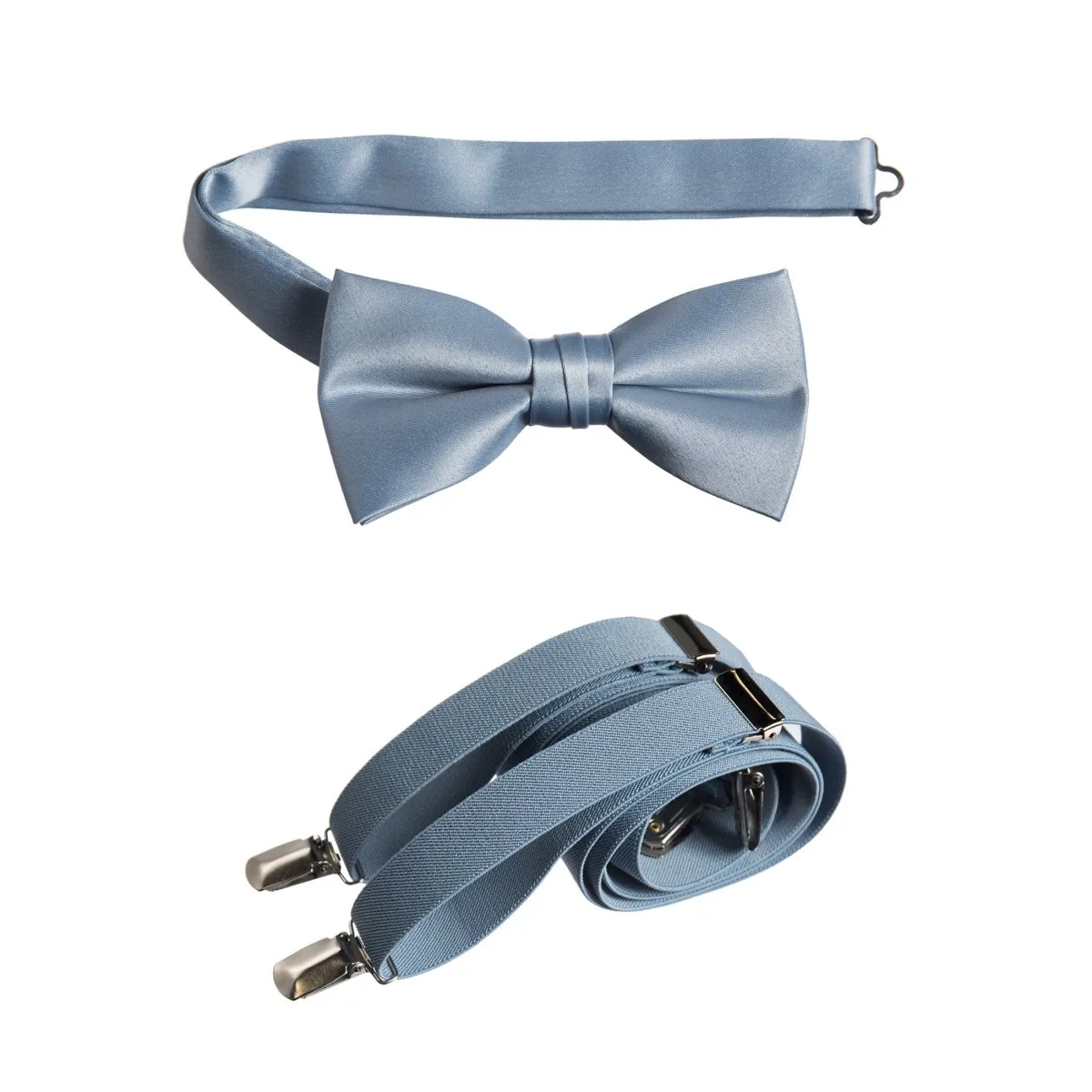 Pre-tied Bow Tie and Adjustable Stretch Suspender Sets