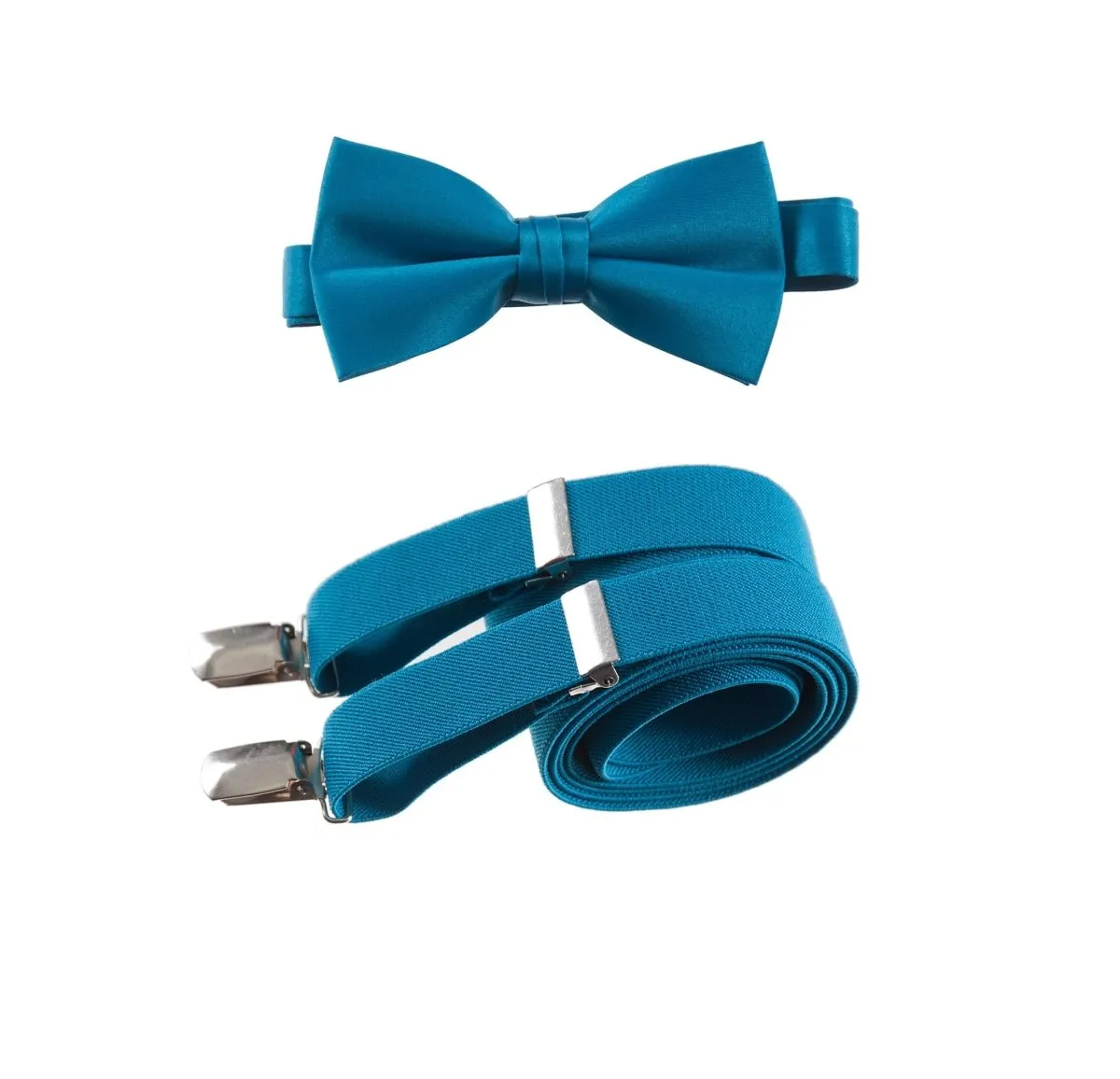 Pre-tied Bow Tie and Adjustable Stretch Suspender Sets