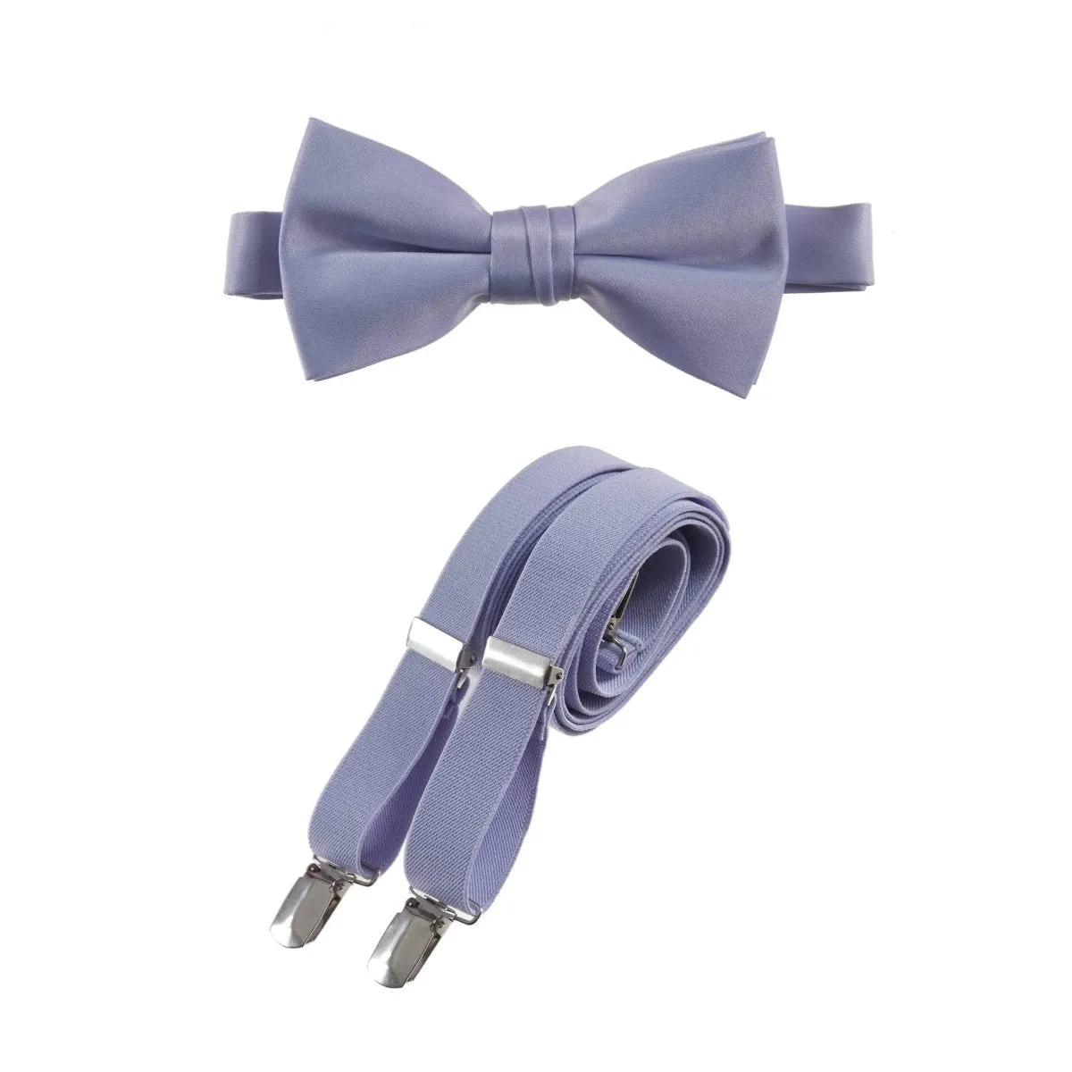 Pre-tied Bow Tie and Adjustable Stretch Suspender Sets