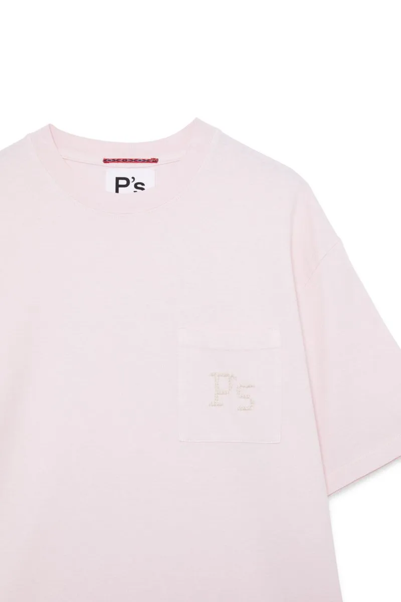 PRESIDENT’s T-Shirt Pocket S/S P'S Grey pink