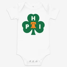 "PHI Shamrock" Baby Onesie