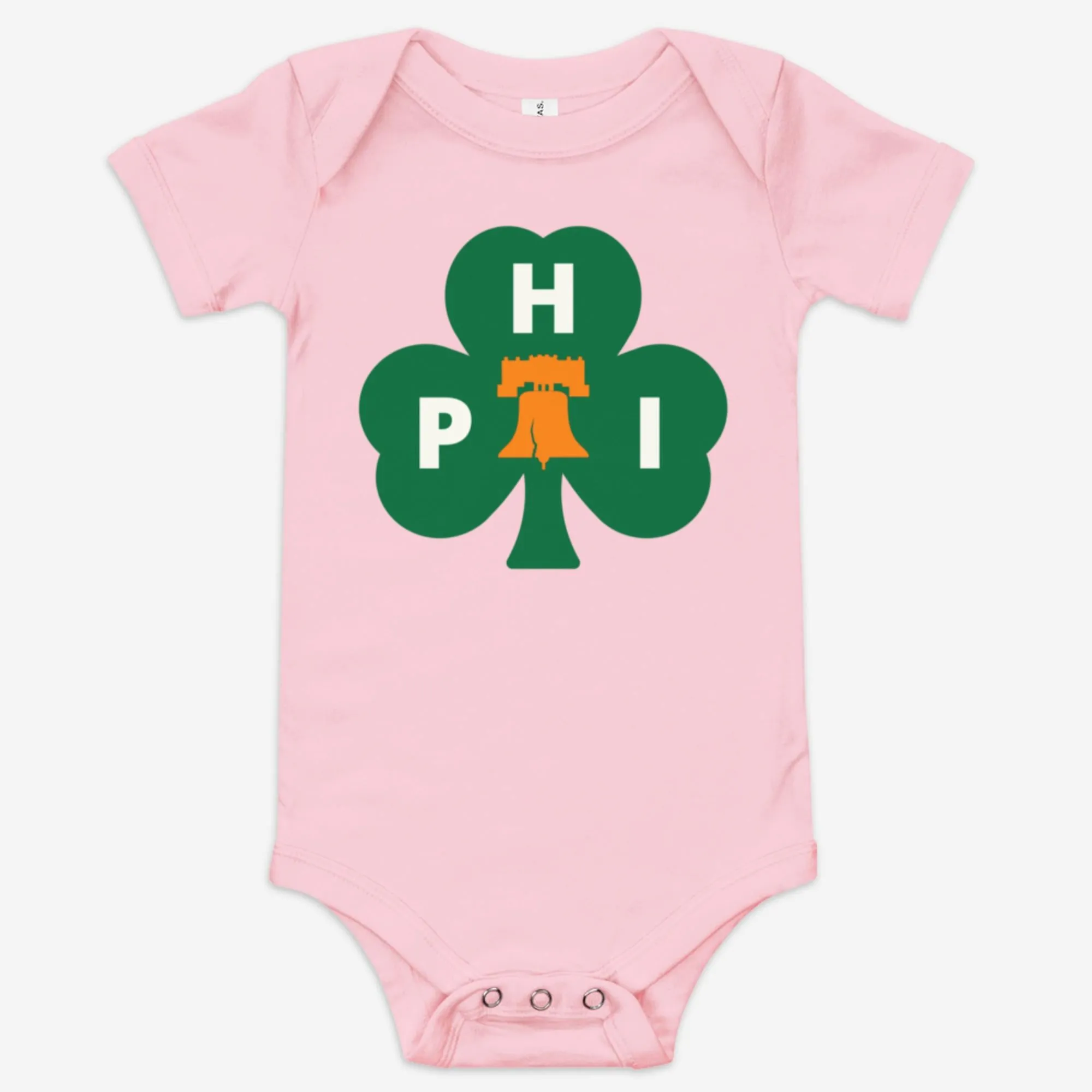 "PHI Shamrock" Baby Onesie