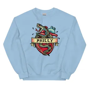 "Philly Snake Tattoo" Sweatshirt