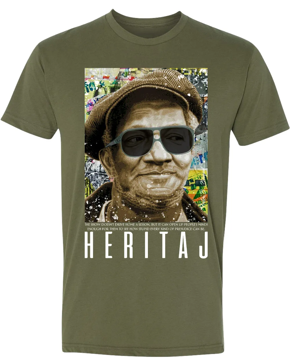 REDD FOXX-ABSTRACT ART MURAL TEE