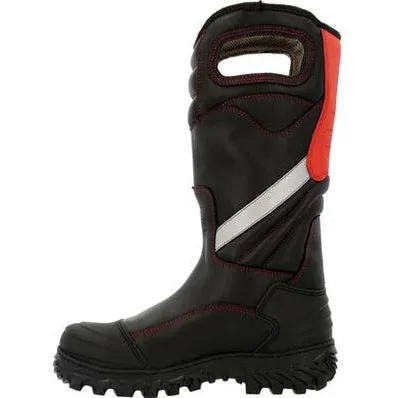 Rocky Men's Code Red Structure 14" WP NFPA Comp Toe Fire Boot -Black- RKD0087